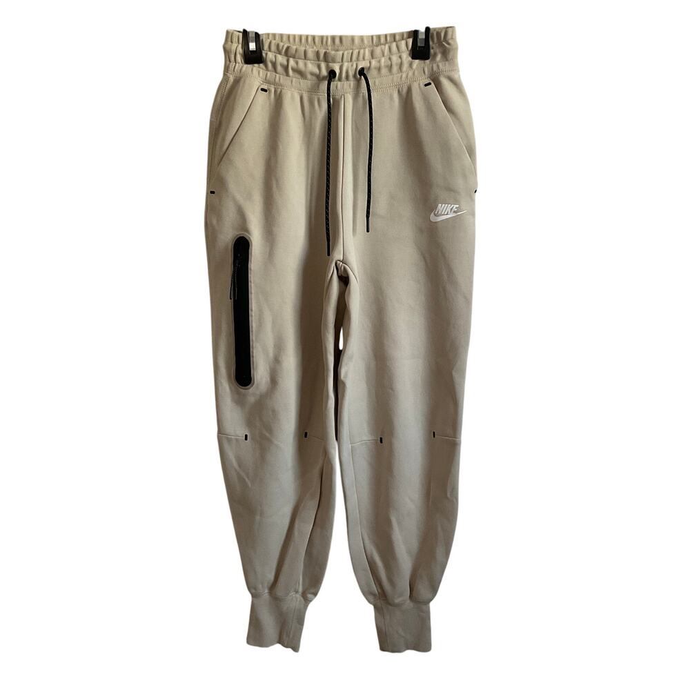 Nike Tech Fleece Women’s Cream Colored Joggers‎ - Size XS
